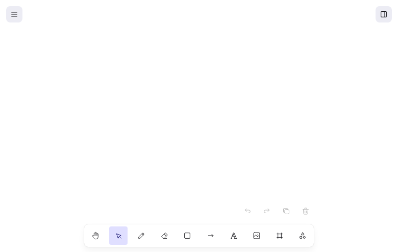 Excalidraw after completing its first useful task
